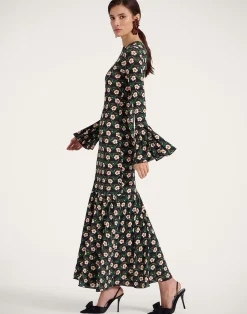 La DoubleJ Party Dressing<Alba DressMayfair Black in Flowy Jersey
