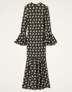 La DoubleJ Party Dressing<Alba DressMayfair Black in Flowy Jersey
