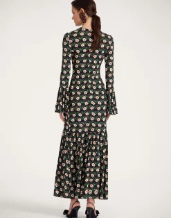 La DoubleJ Vestiti<Alba DressMayfair Black in Flowy Jersey