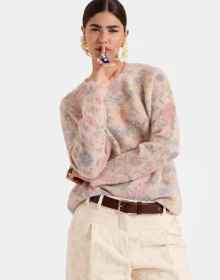 La DoubleJ Maglieria<All-In SweaterIvory in Woolmix
