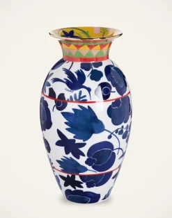 La DoubleJ Vasi|Home Décor<Amphora VaseWildbird Blu in Porcelain