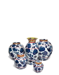 La DoubleJ Vasi|Home Décor<Amphora VaseWildbird Blu in Porcelain