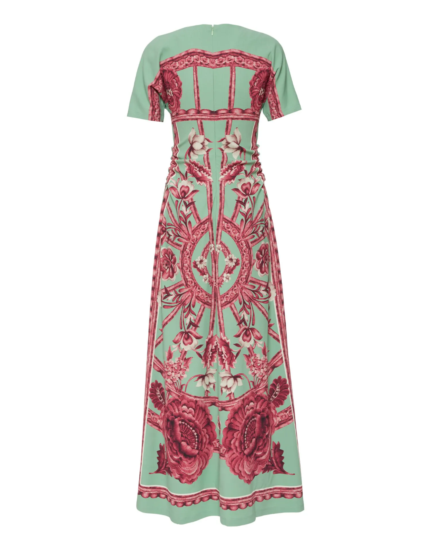 La DoubleJ Vestiti<Angelica DressZodiac Placée Acquamarine in Envers Satin