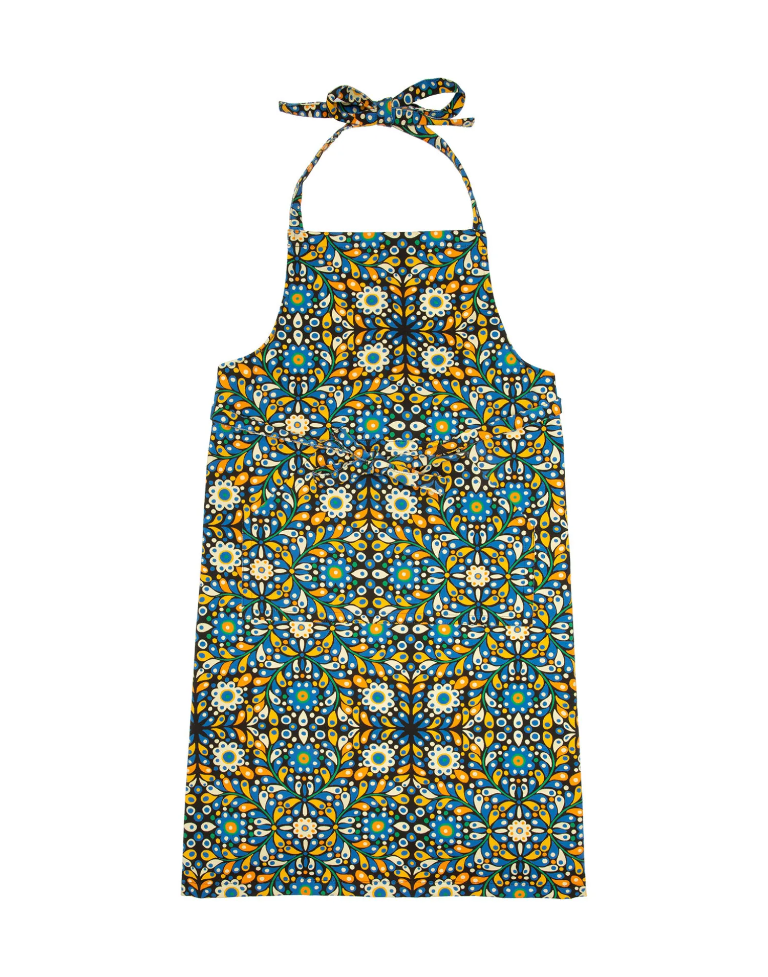 La DoubleJ Grembiuli|Tessili<ApronConfetti Blu in Cotton