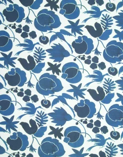 La DoubleJ Grembiuli|Tessili<ApronWildbird Blu in Cotton