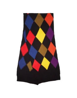 La DoubleJ Foulard E Sciarpe|Accessories<Argyle ScarfMulticolor in Wool