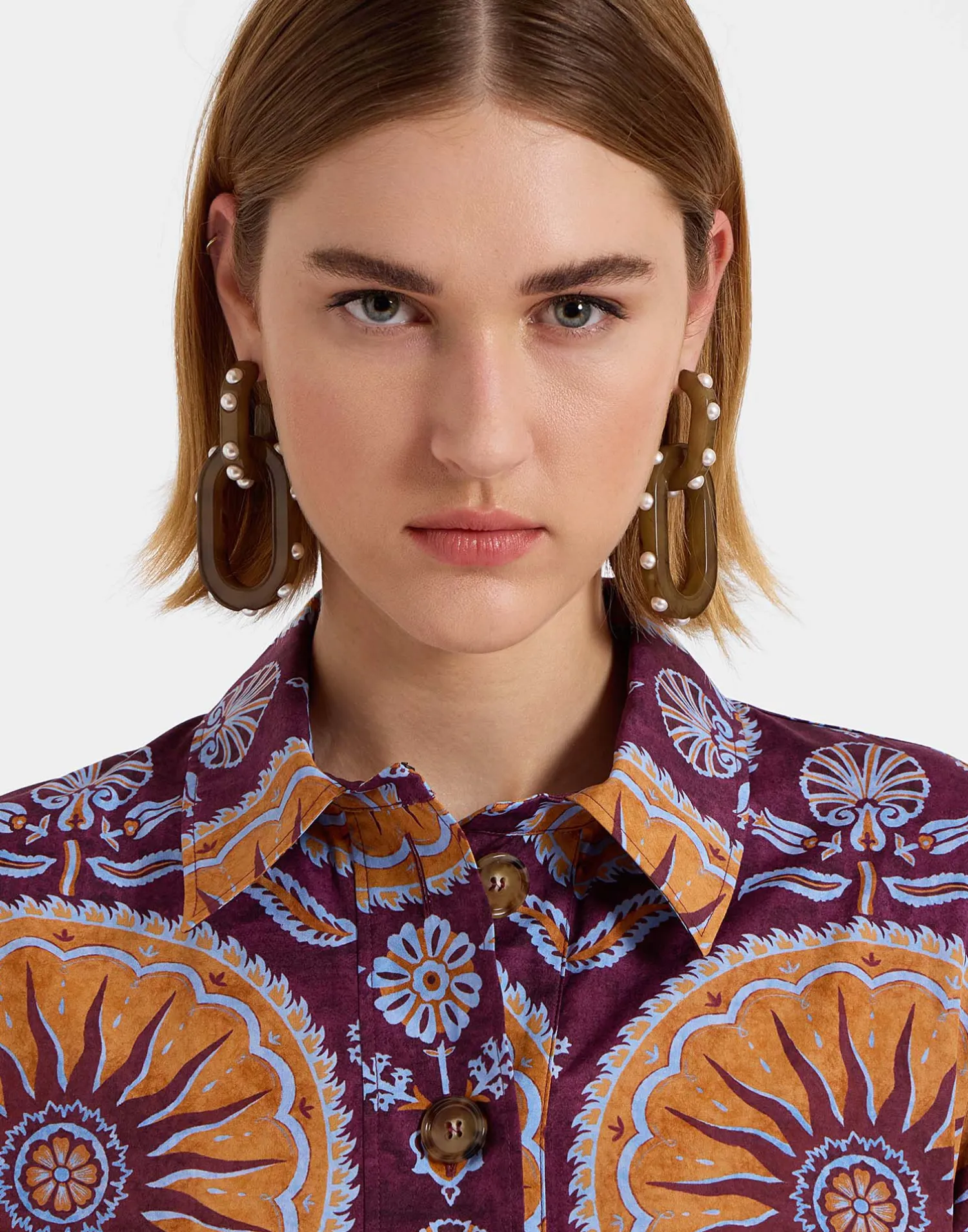 La DoubleJ Vestiti<Artemis DressSovereign Purple in Summer Poplin