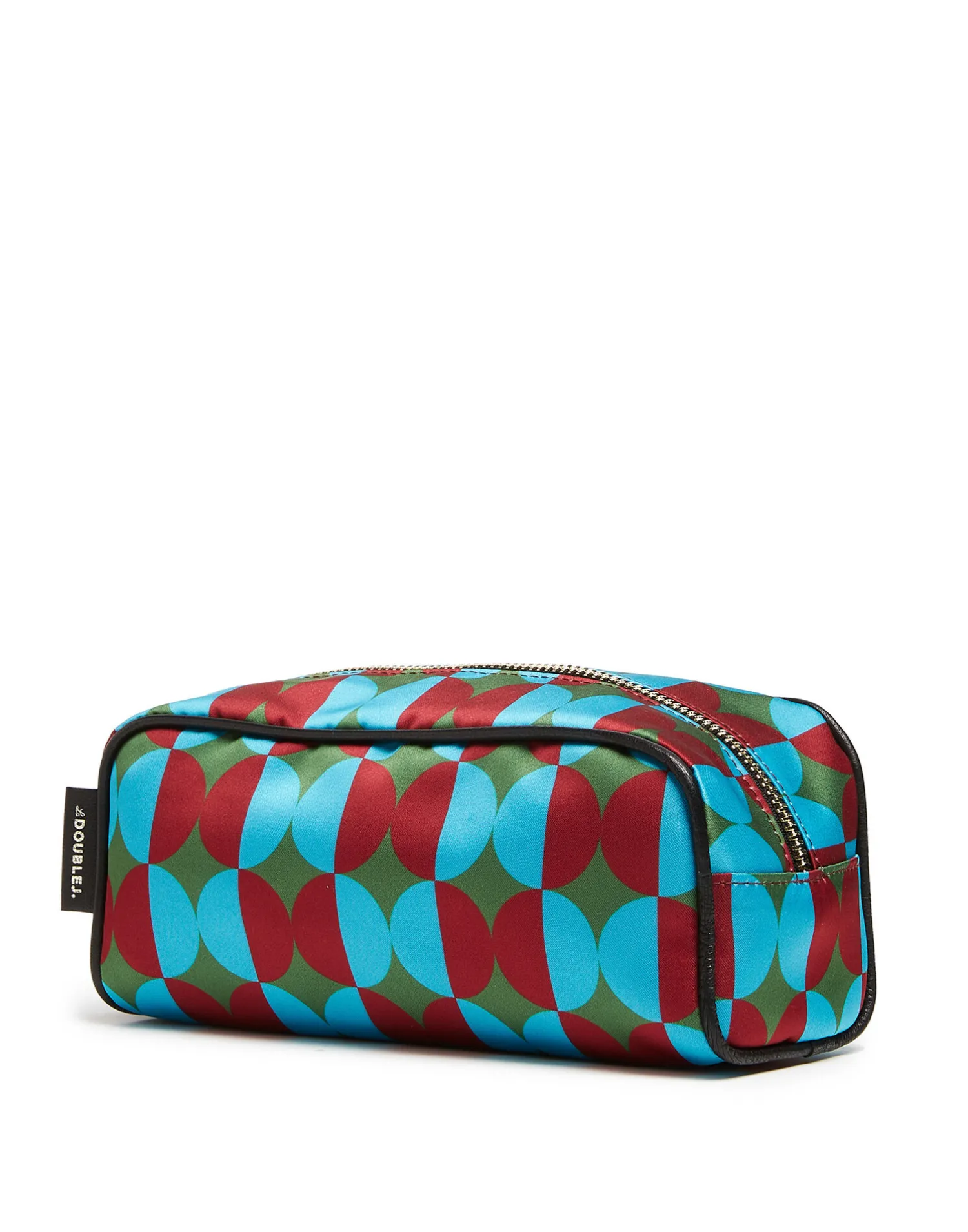 La DoubleJ Piccoli Accessori|Accessories<AstuccioMezzaluna Green in Duchesse