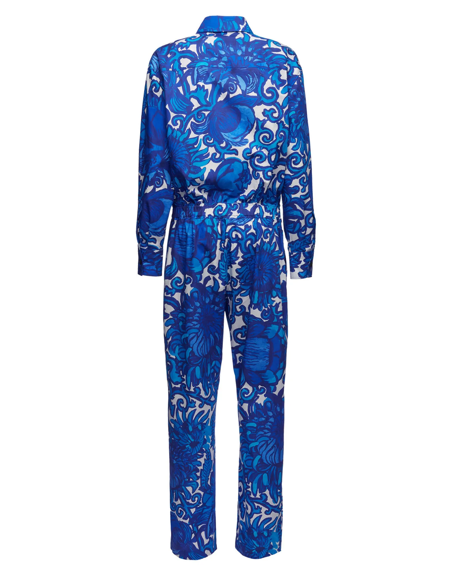 La DoubleJ Vestiti<Aviator JumpsuitAnemone in Summer Popeline