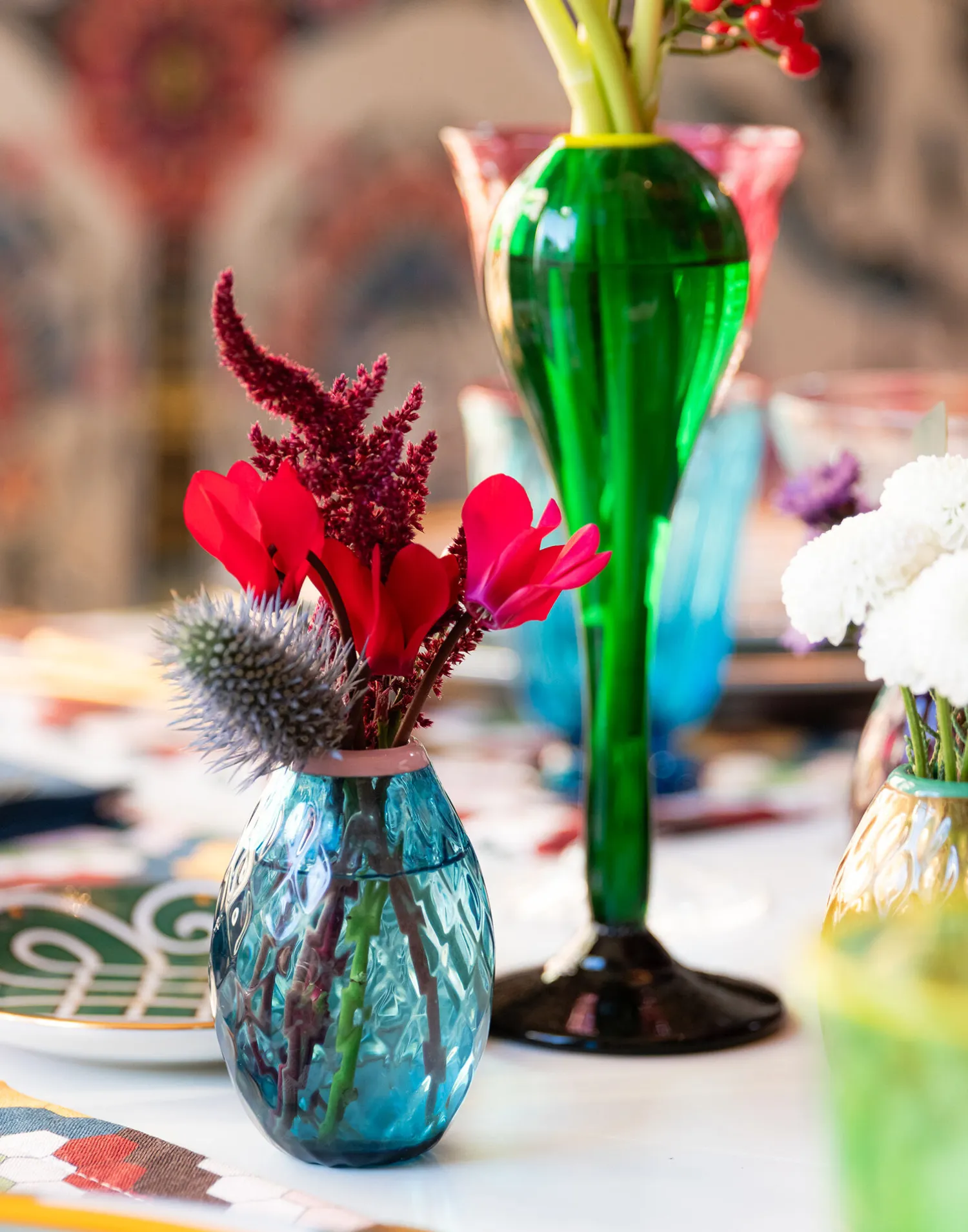 La DoubleJ Vasi|Home Décor<Baby Egg VasesMisty Rainbow Mix in Murano Glass
