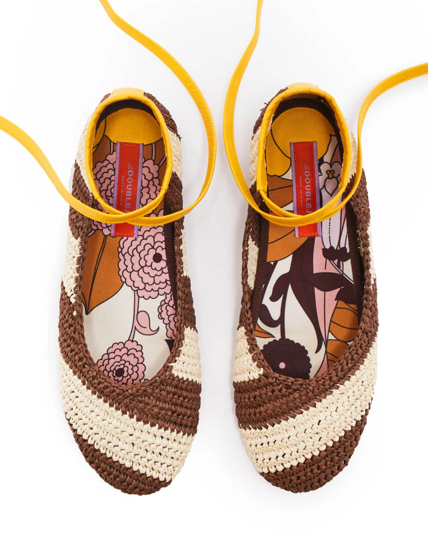 La DoubleJ Accessories|Scarpe<Ballerina FlatsVeneziana in Twill