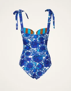 La DoubleJ Moda Mare<Barbarella SwimsuitAnemone Small in Lycra