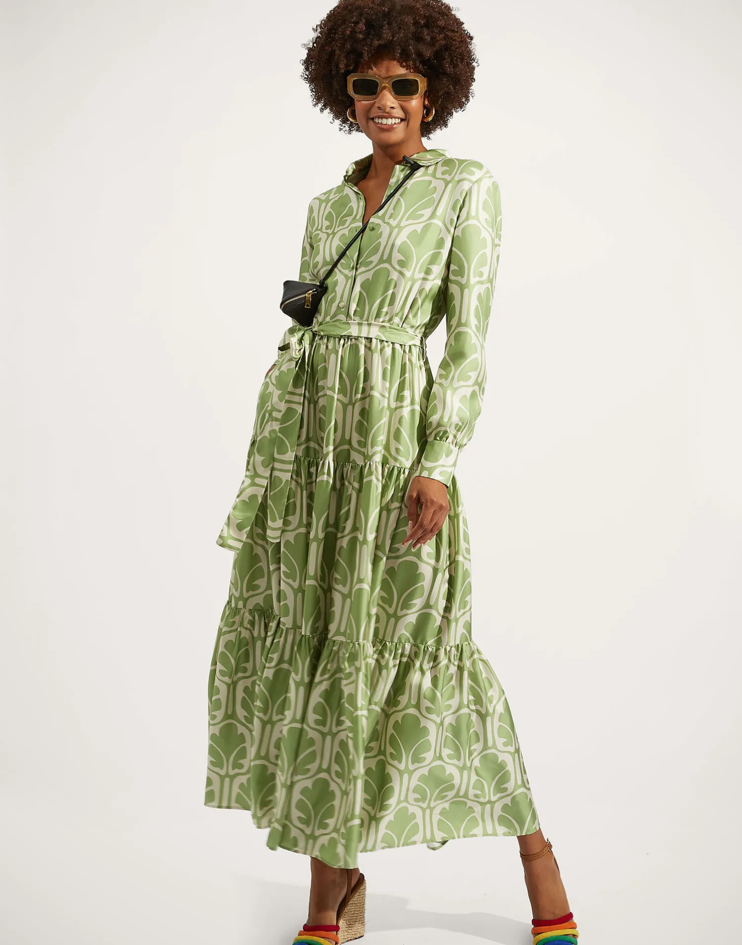 La DoubleJ Vestiti<Bellini DressGrove in Twill Silk