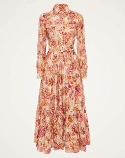 La DoubleJ Vestiti<Bellini DressHottie Cream in Embroidered Organza