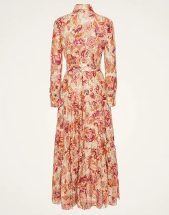 La DoubleJ Vestiti<Bellini DressHottie Cream in Embroidered Organza