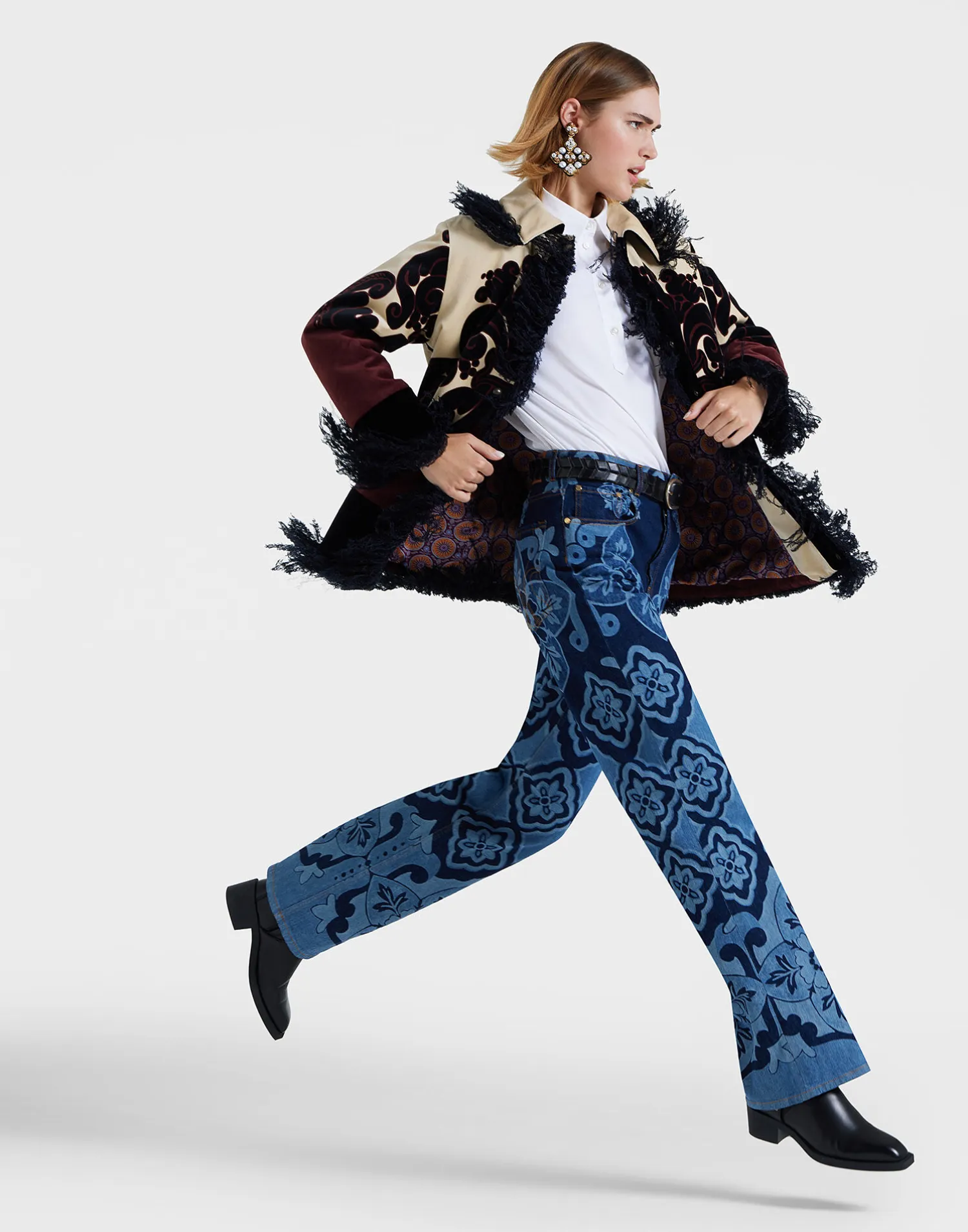 La DoubleJ Denim|Pantaloni E Shorts<Better Than Your Boyfriend JeansPartenope Navy in Denim