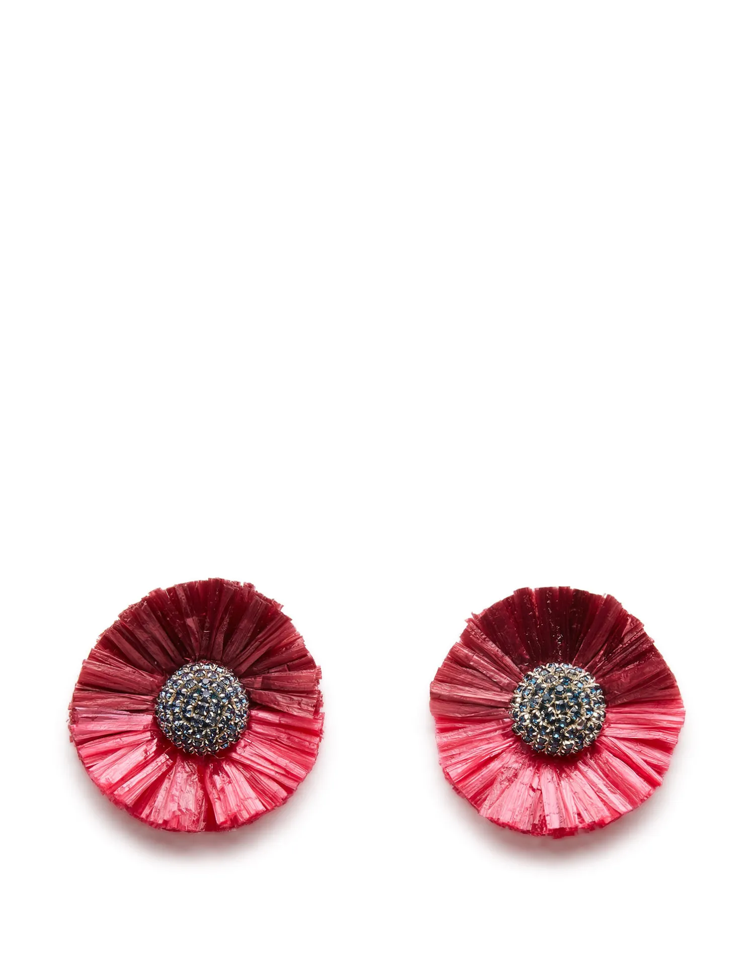 La DoubleJ Bijoux|Accessories<Big Bang EarringsMulticolor Ocra in Brass
