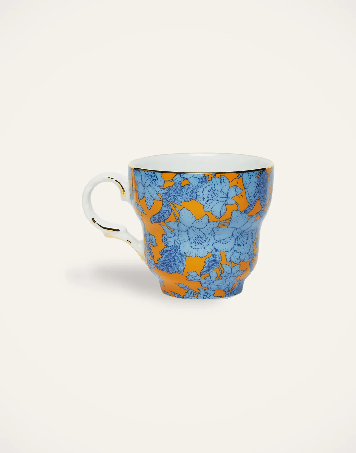 La DoubleJ Set Da Te E Caffe|Tavola<Big Mama Cup And SaucerLilium Zafferano in Porcelain