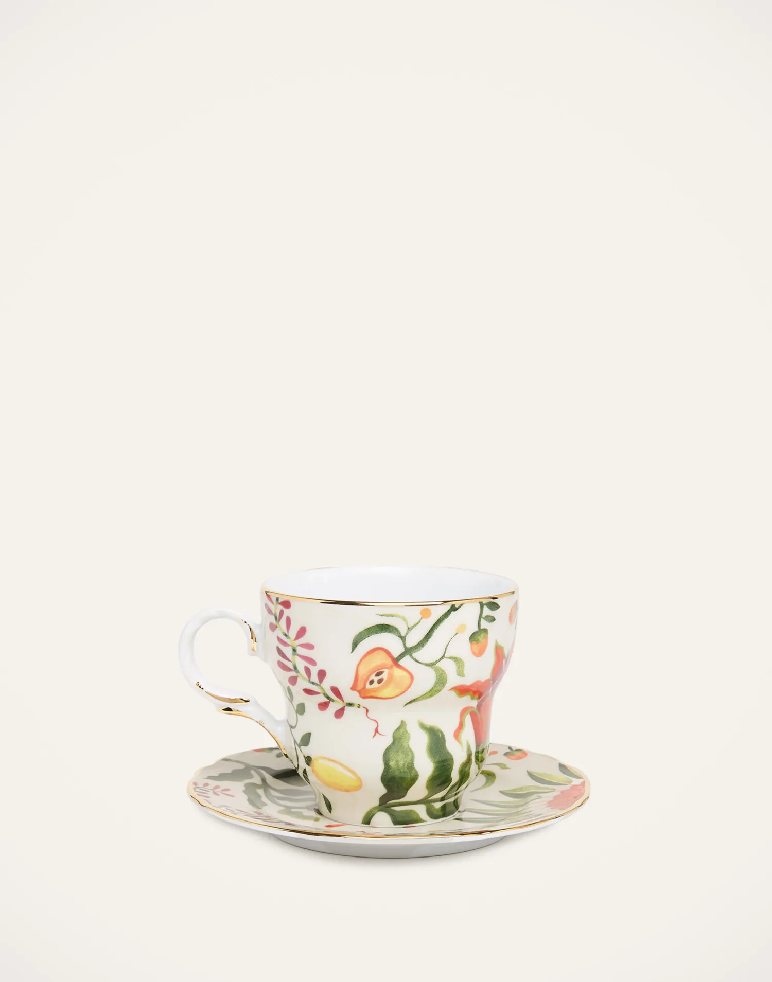 La DoubleJ Set Da Te E Caffe|Tavola<Big Mama Cup & SaucerEden in Porcelain