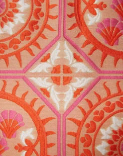 La DoubleJ Party Dressing<Bijoux JacketSun Orange in Jacquard With Tassels