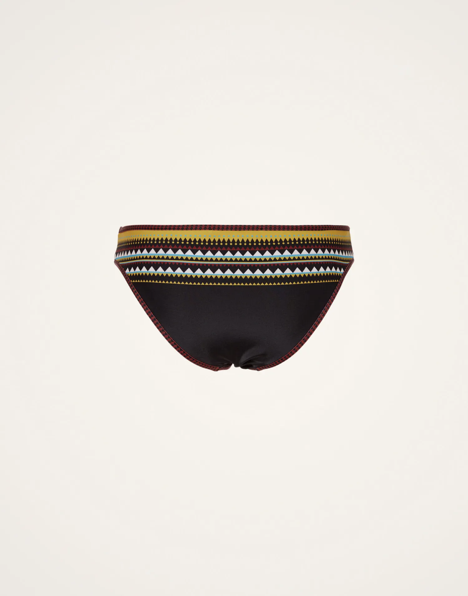 La DoubleJ Moda Mare<Bikini BottomDoric Placée Black in Lycra