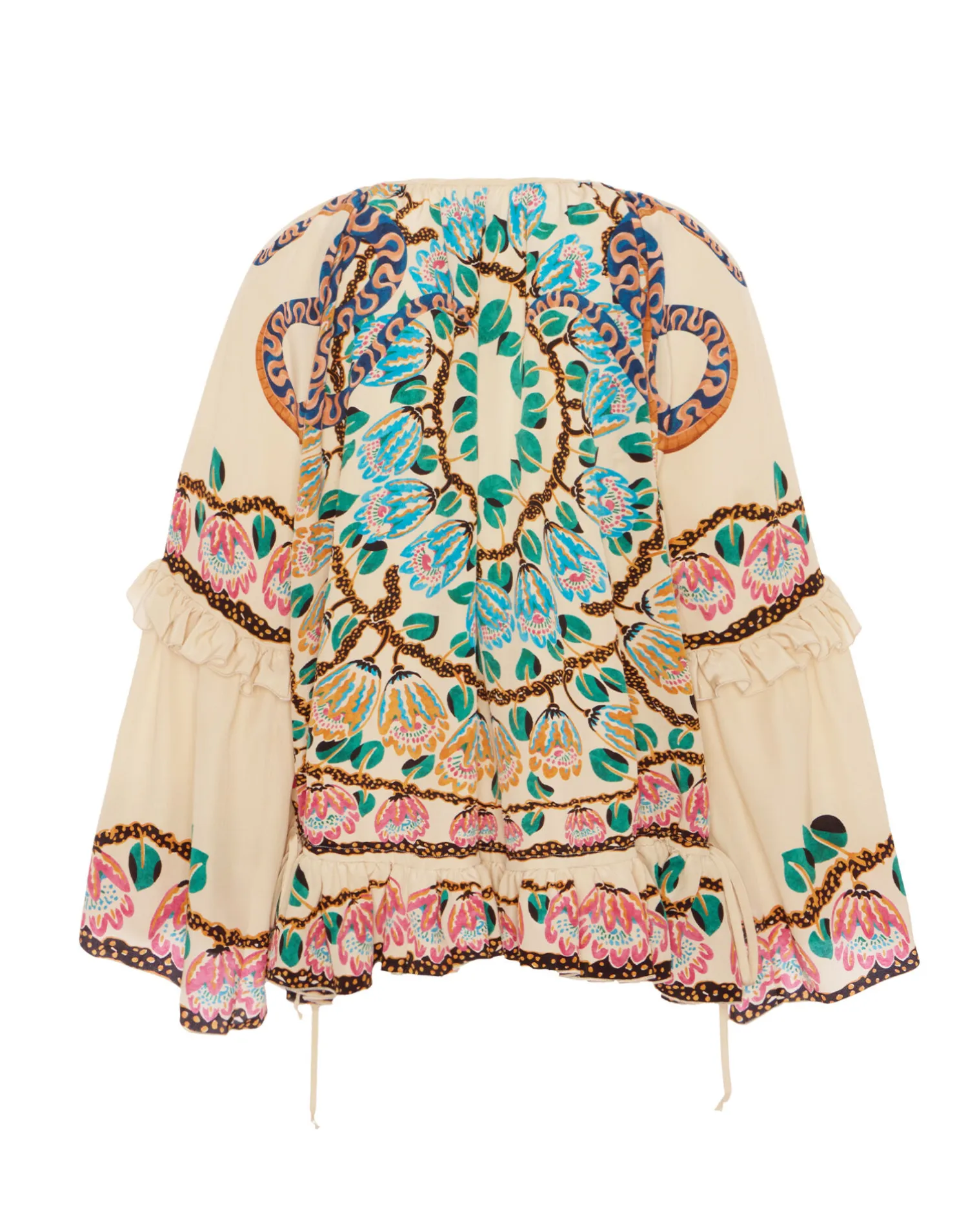 La DoubleJ Camicie E Top<Boho BlouseEve Ecru in Crepe De Chine
