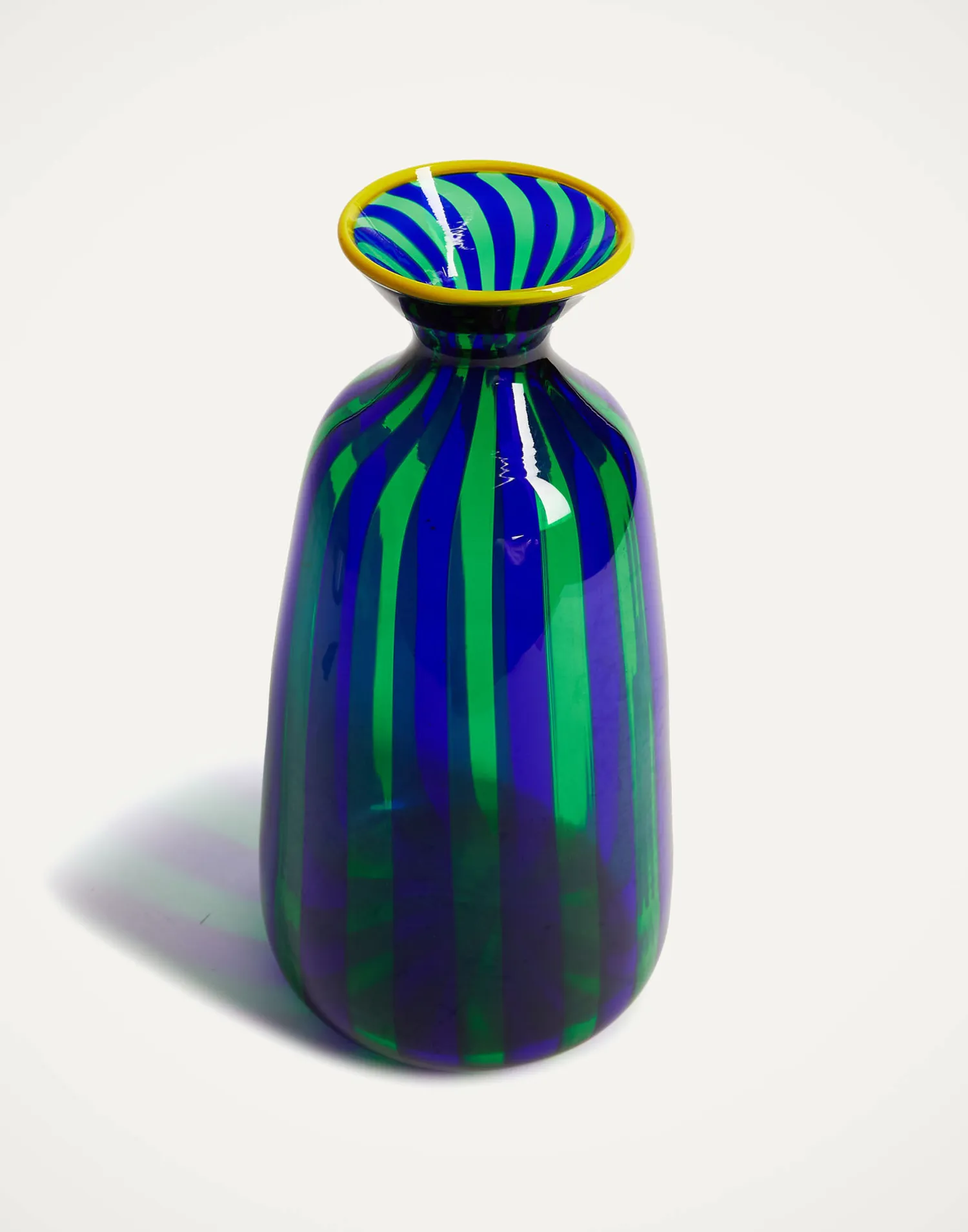 La DoubleJ Vasi|Home Décor<Bottiglia Vase (Smooth)Blu/Verde in Glass