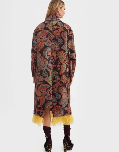 La DoubleJ Capispalla<Boxy CoatSicomore Black in Jacquard
