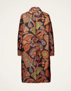 La DoubleJ Capispalla<Boxy CoatSicomore Black in Jacquard
