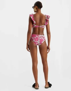 La DoubleJ Moda Mare<Boy BriefLilium Purple in Piquet Lycra