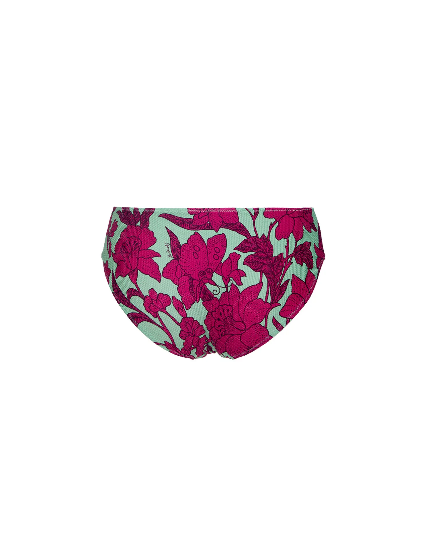 La DoubleJ Moda Mare<Boy BriefLilium Purple in Piquet Lycra