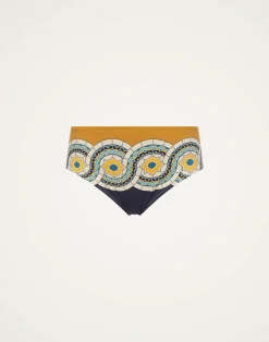 La DoubleJ Moda Mare<Boy BriefMudejar Placée Blue in Supreme Lycra