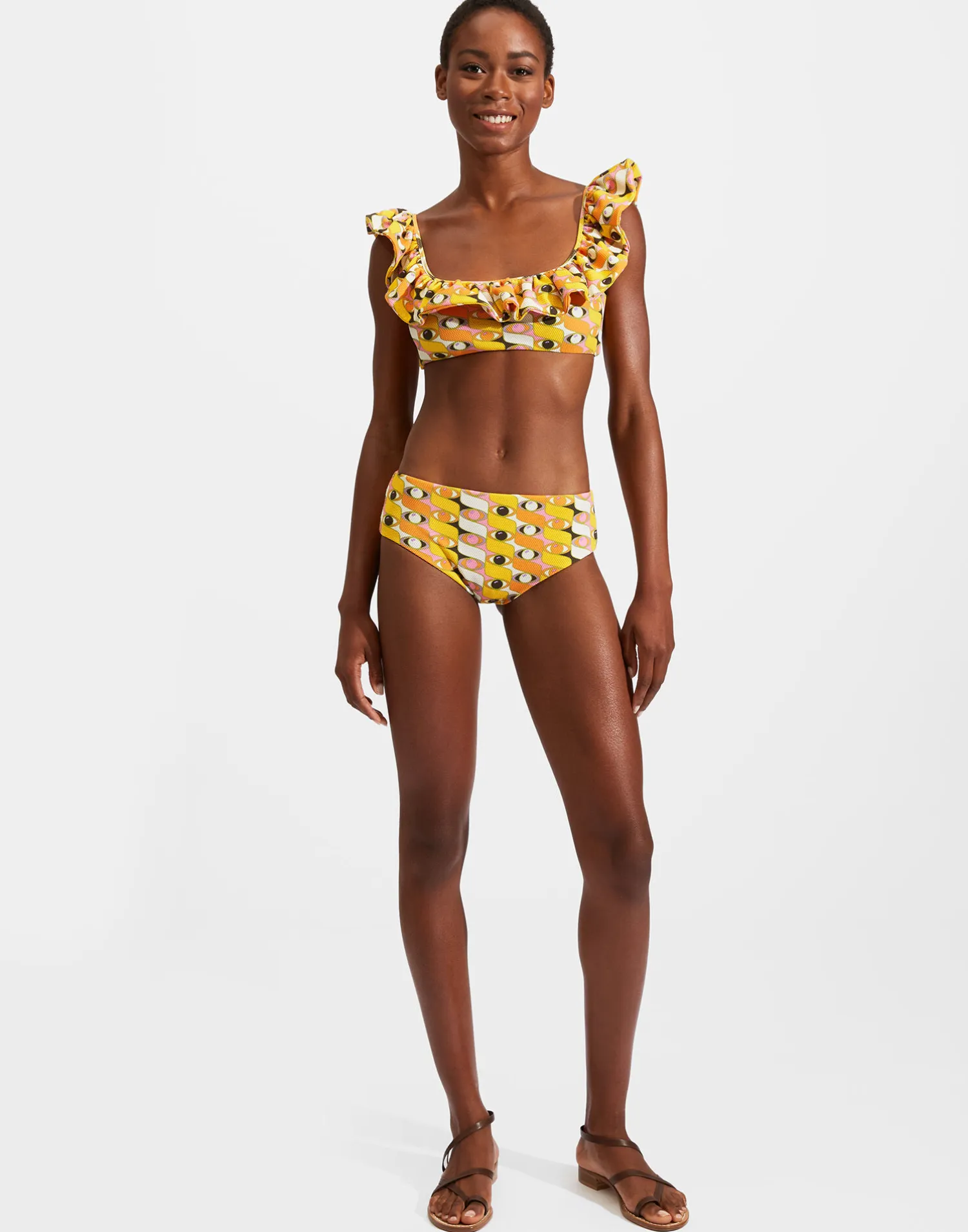 La DoubleJ Moda Mare<Boy BriefThird Eye in Lycra