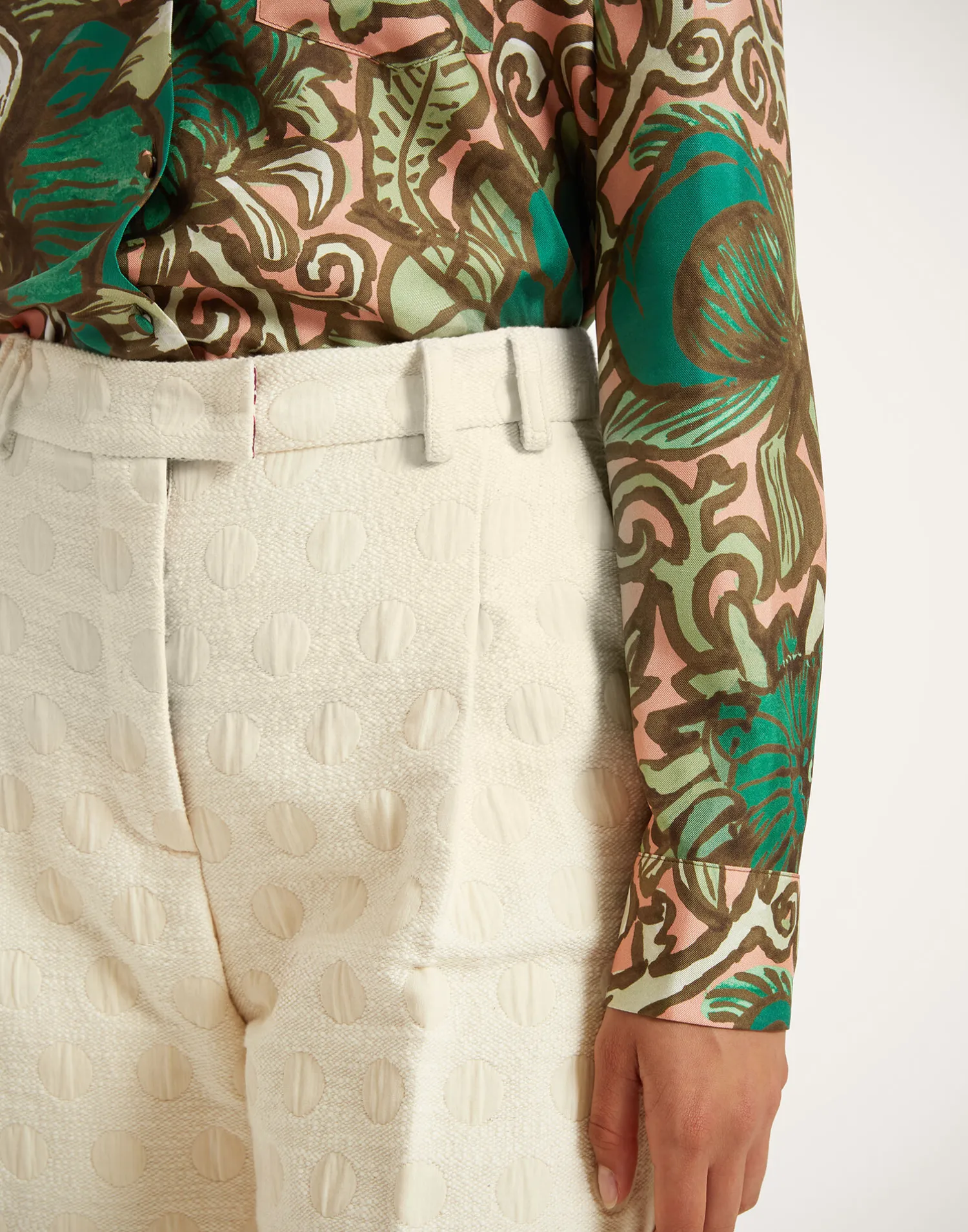 La DoubleJ Camicie E Top<Boy ShirtAnemone Pink in Twill Silk
