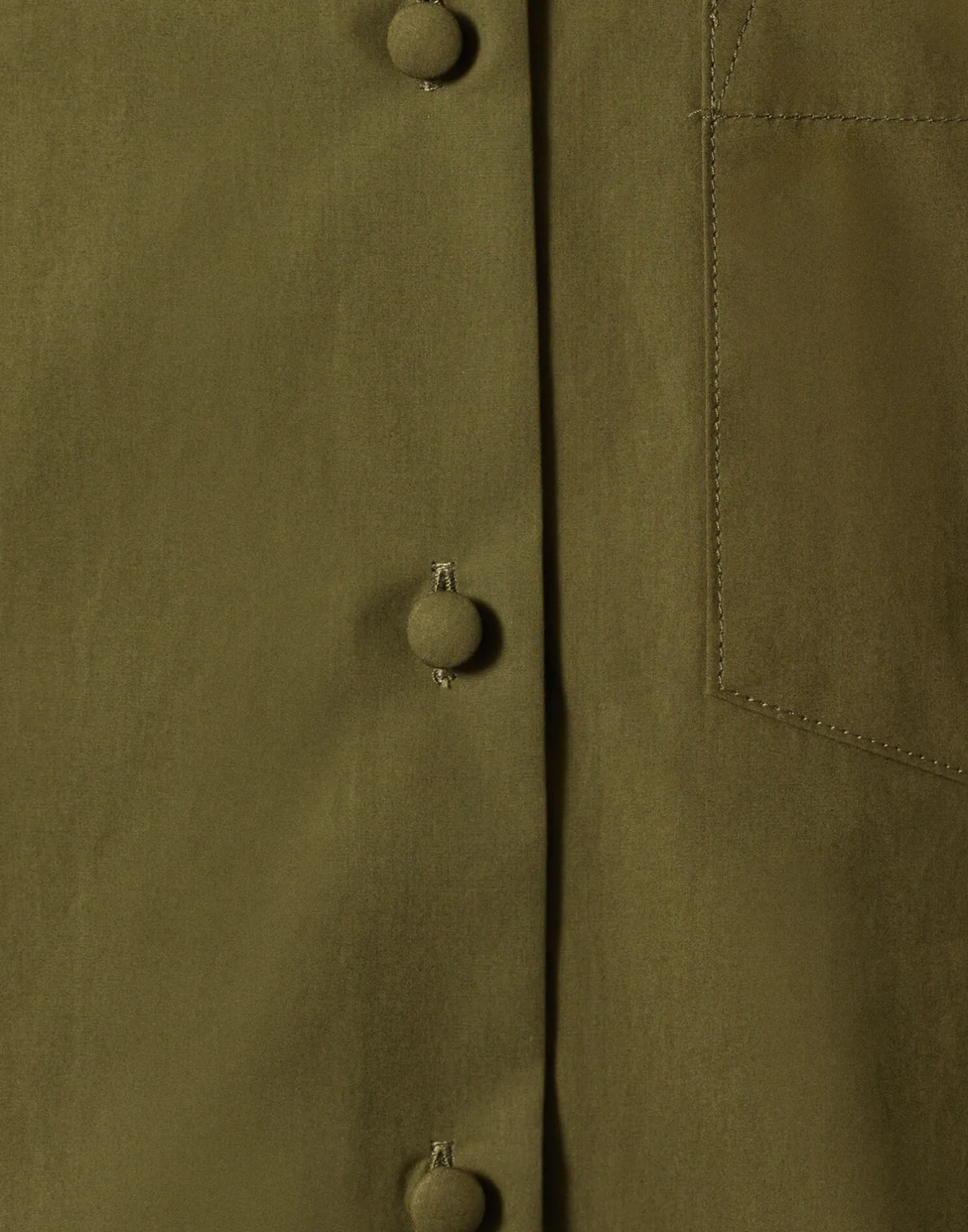 La DoubleJ Camicie E Top<Boy ShirtSolid Camouflage in Crisp Poplin