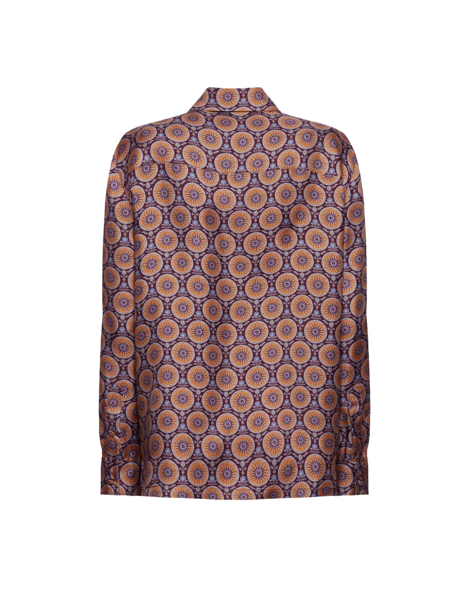 La DoubleJ Camicie E Top<Boy ShirtSovereign Mini Purple in Silk Twill