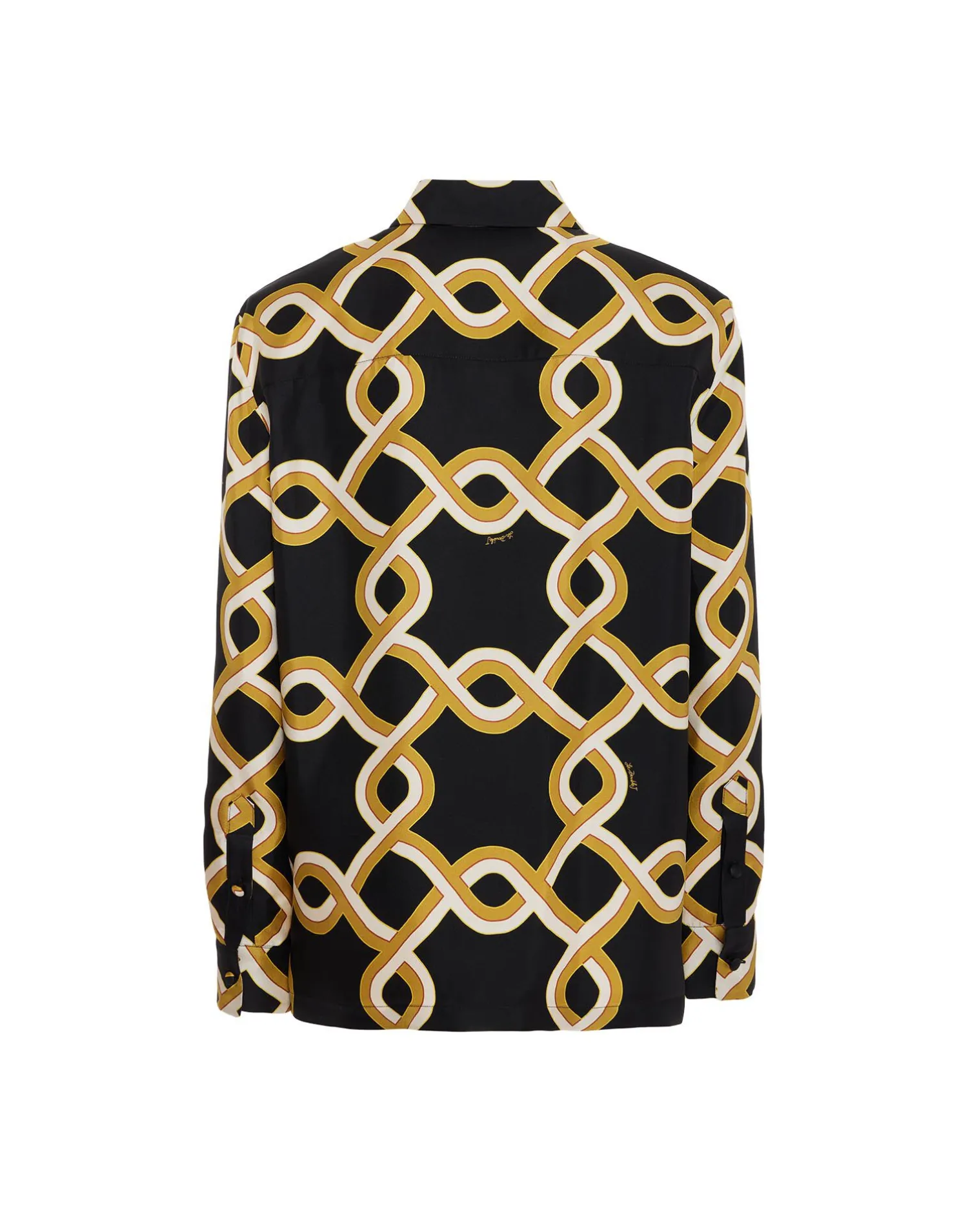 La DoubleJ Camicie E Top<Boy ShirtTackle Black in Silk Twill