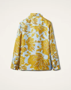 La DoubleJ Camicie E Top<Boy ShirtTangle Light Blue in Silk Twill