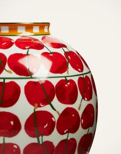 La DoubleJ Vasi|Home Décor<Bubble VaseCherries Avorio in Porcelain