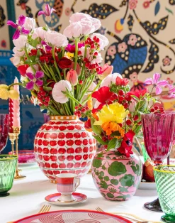 La DoubleJ Vasi|Home Décor<Bubble VaseCherries Avorio in Porcelain