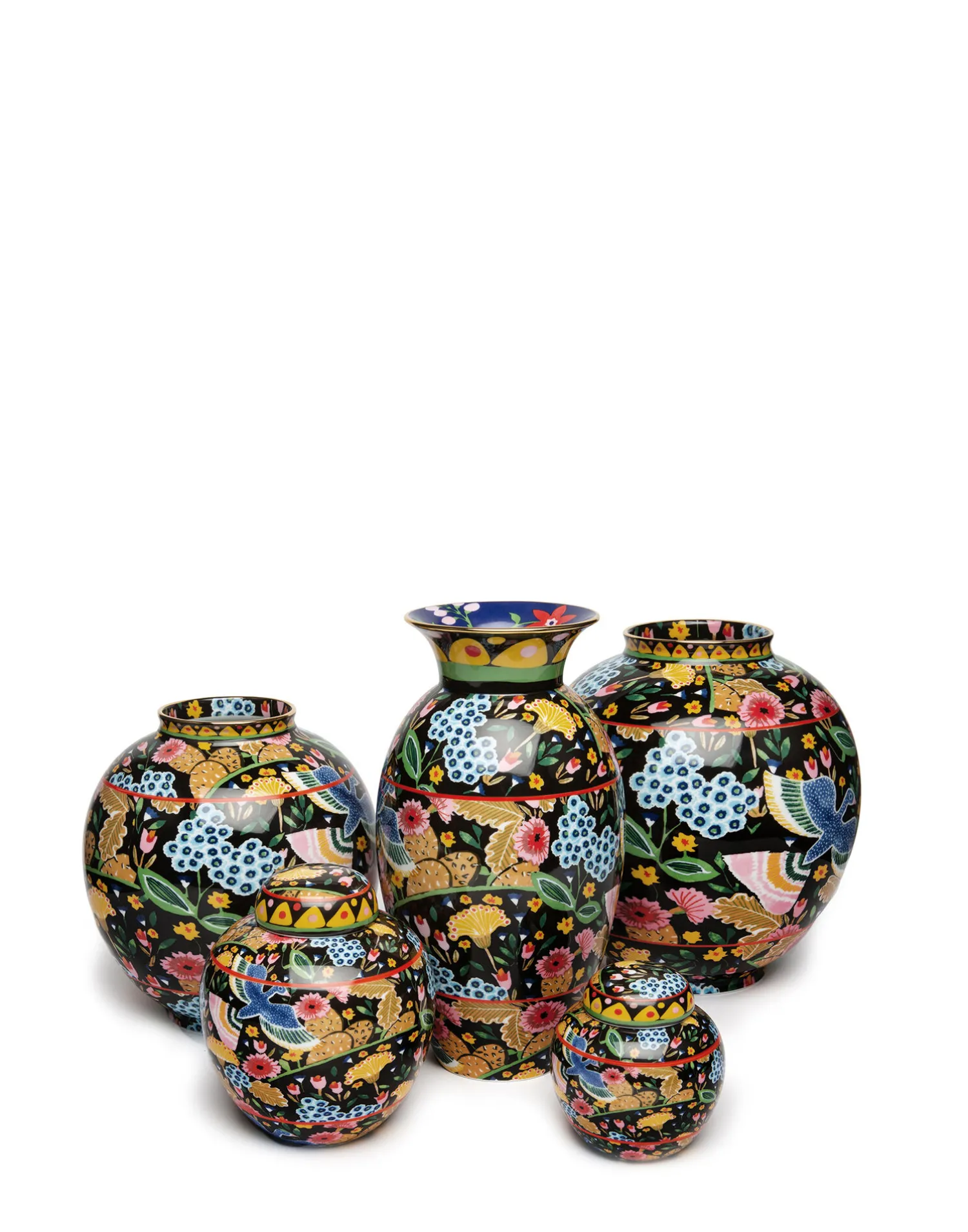 La DoubleJ Vasi|Home Décor<Bubble VaseColombo Nero in Porcelain