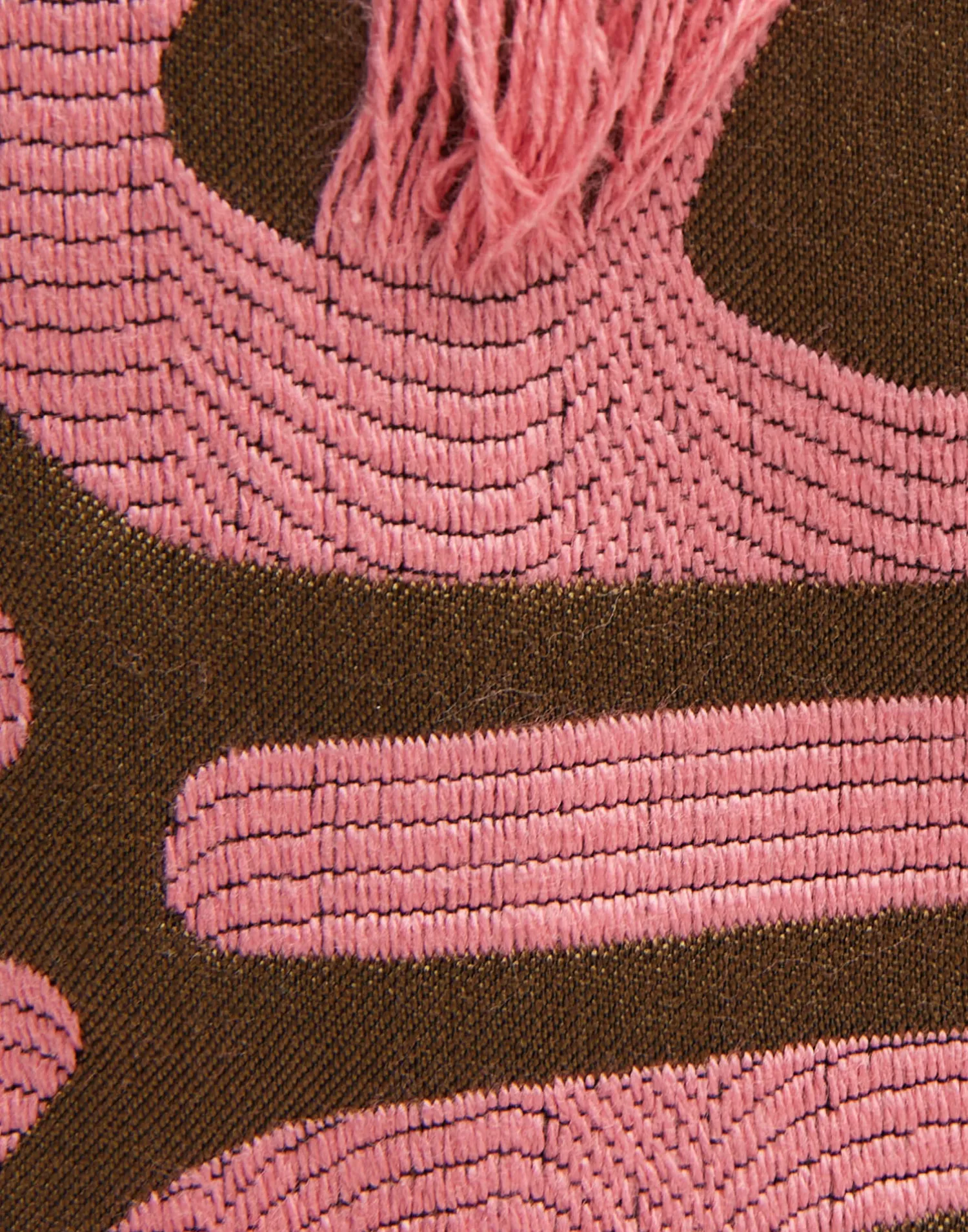 La DoubleJ Cappelli|Accessories<Bucket HatGrove Kaki/Pink in Jacquard
