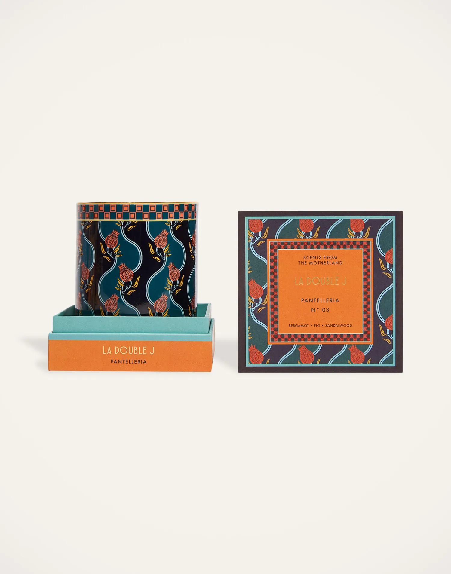 La DoubleJ Candele|Home Décor<CandlePantelleria in Ceramic