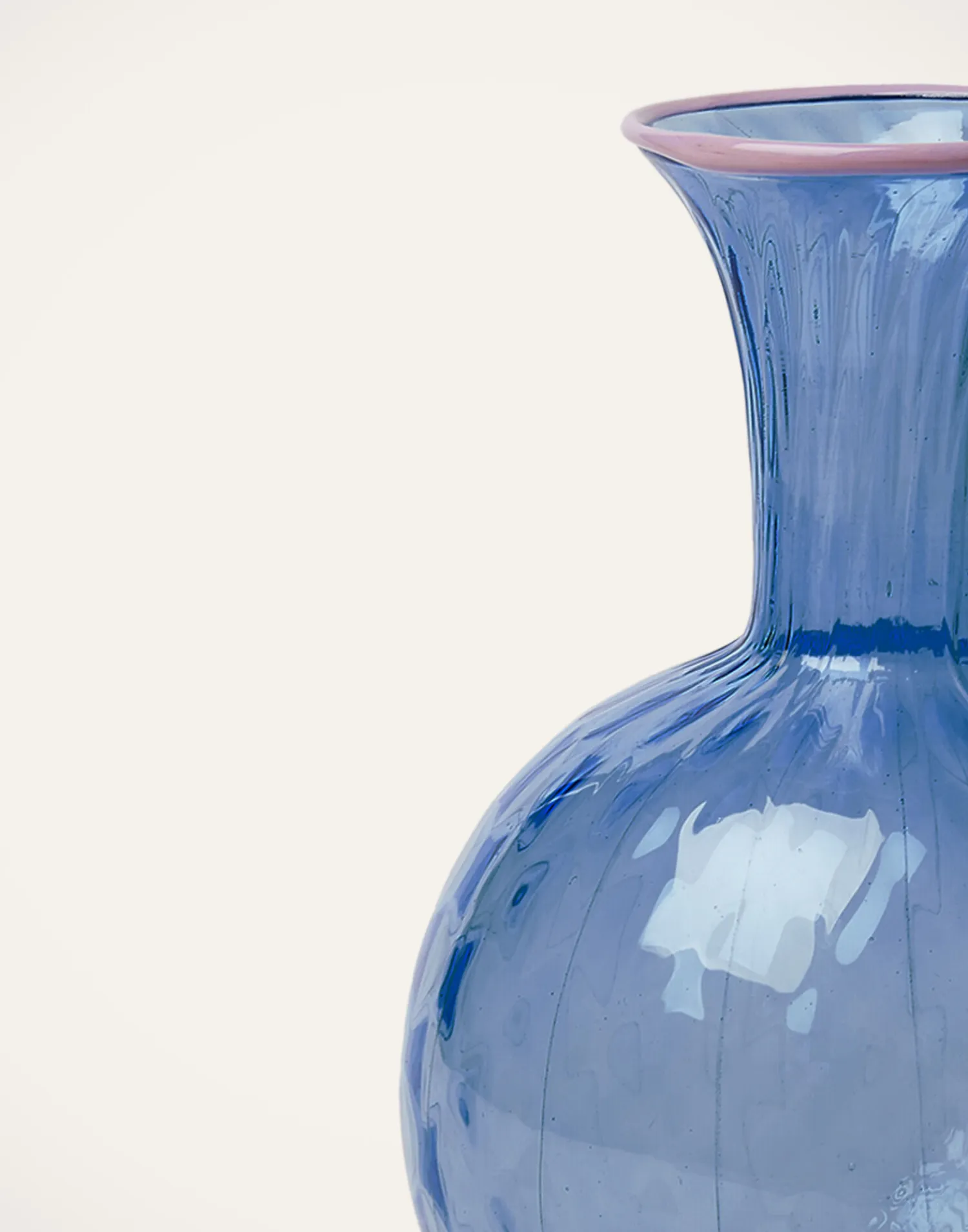 La DoubleJ Accessori Per La Casa|Vetro<CarafeBlu Fumé in Murano Glass