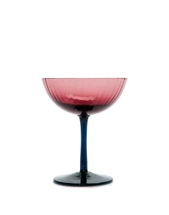 La DoubleJ Bicchieri|Vetro<Champagne Coupe Set of 2Viola in Glass