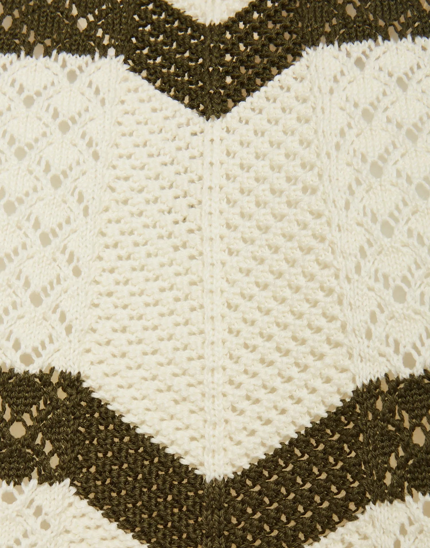 La DoubleJ Maglieria|Camicie E Top<Chevron TopSolid Camouflage in Knit Chevron