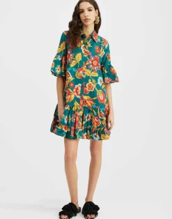 La DoubleJ Vestiti<Choux DressHottie Emerald in Summer Poplin