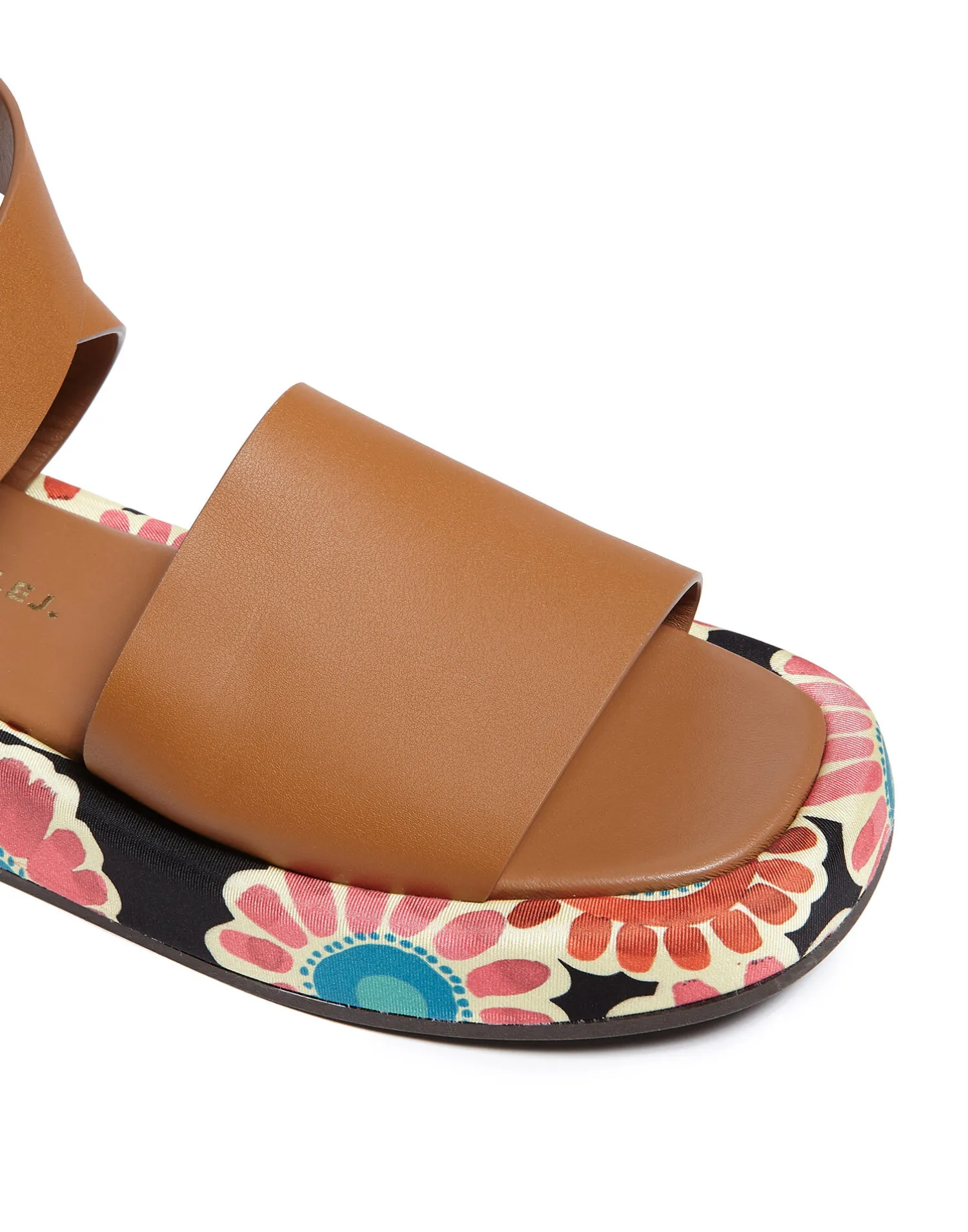 La DoubleJ Scarpe|Accessories<Chunky SandalsCrazy Daisy Black in Twill