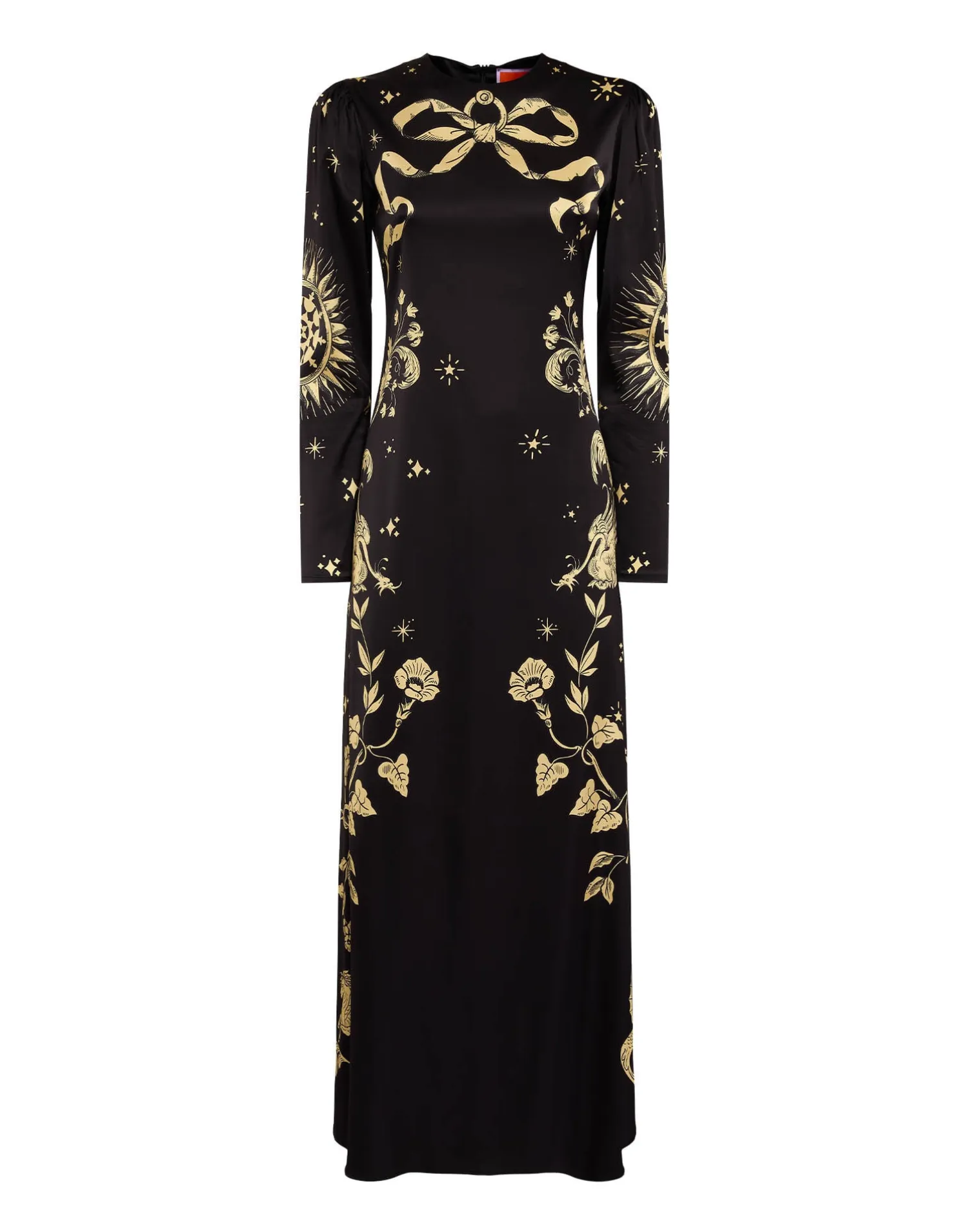 La DoubleJ Party Dressing<Clingy Swing DressBoboli Placée Black in Stretch Satin