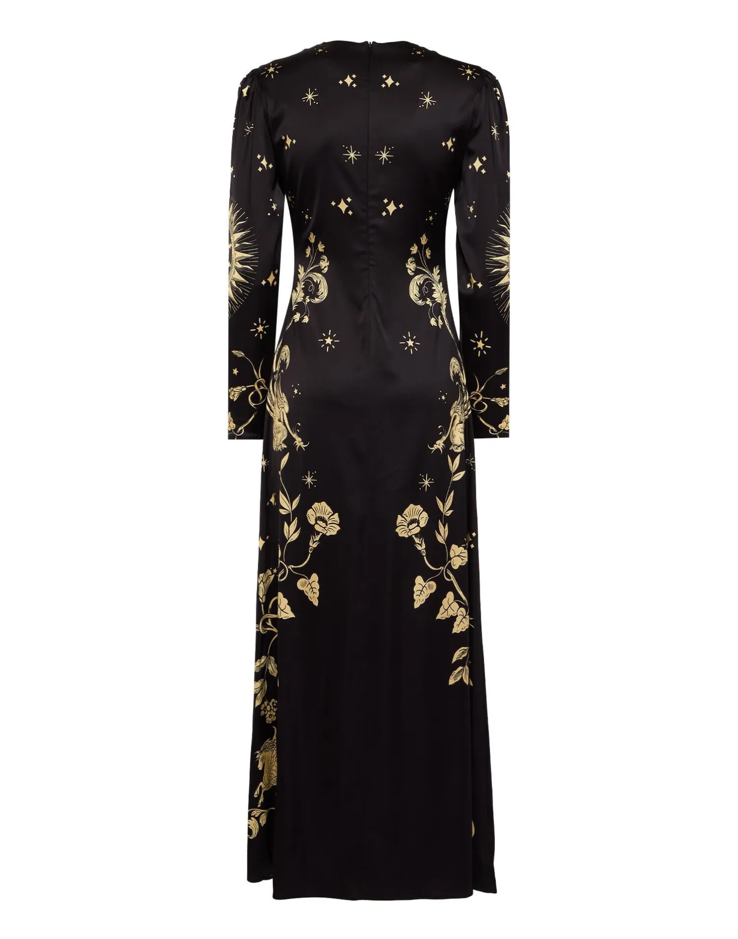 La DoubleJ Party Dressing<Clingy Swing DressBoboli Placée Black in Stretch Satin